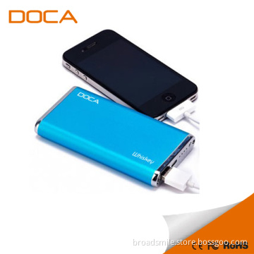 DOCA D539 6500 mAh portable power bank charger for ipad